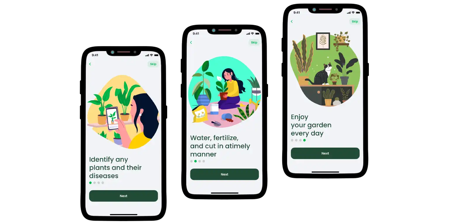 The AI Plant Finder app promo photo