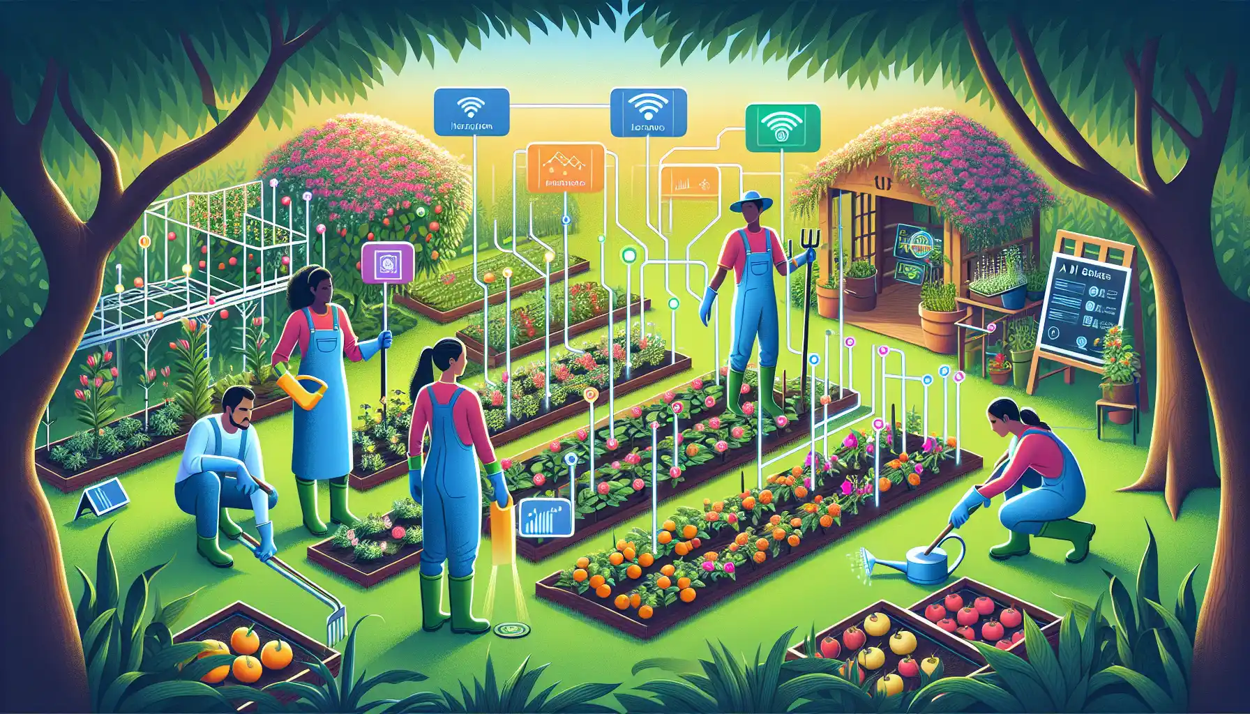 Best Practices for Implementing AI Sensors in Gardens